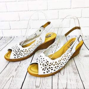 Spring Step Abigail Wedge Sandal Size 9